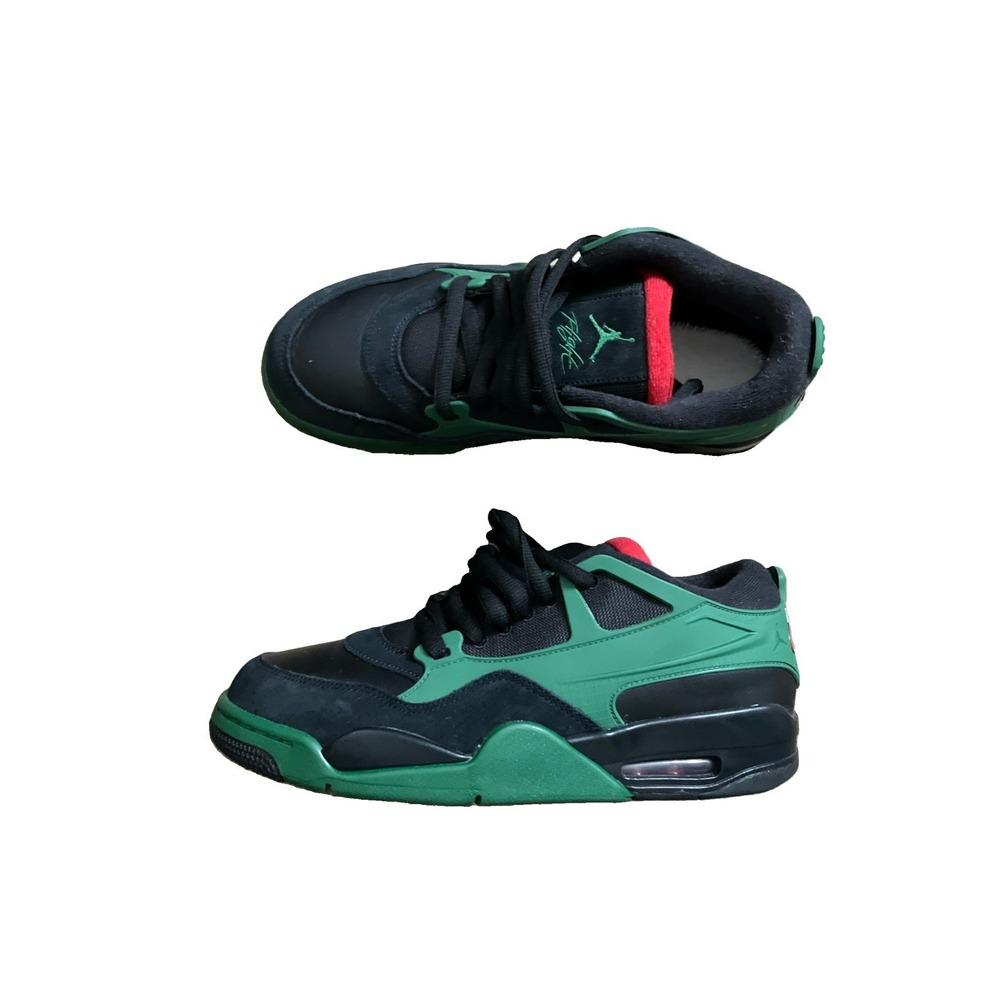 Air Jordan 4 Rm Black Gorge Green FQ7939-003 NO INSOLES